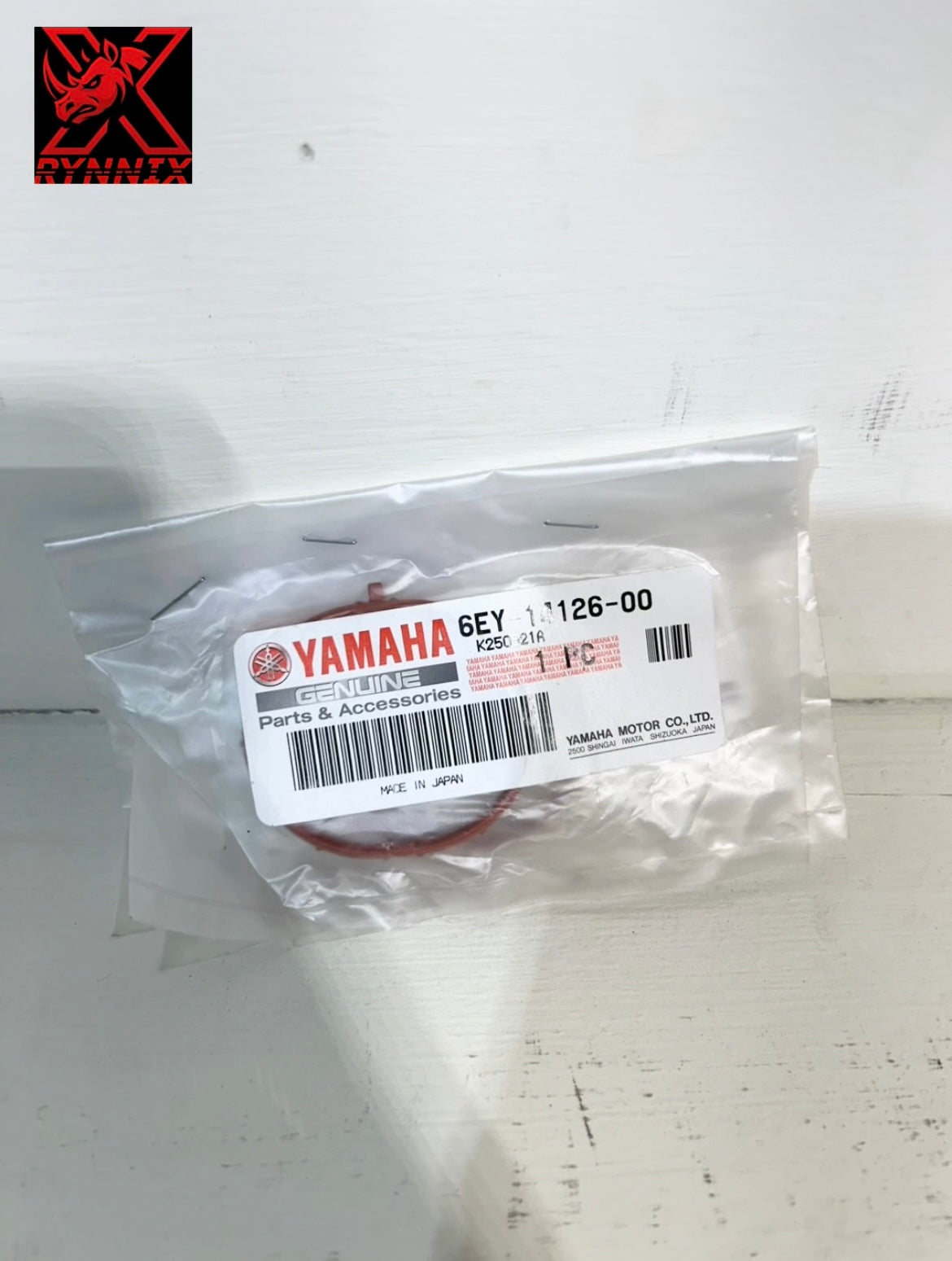 YAMAHA OEM GASKET | 6EY-14126-00-00 (3pc) (8- 002597 )