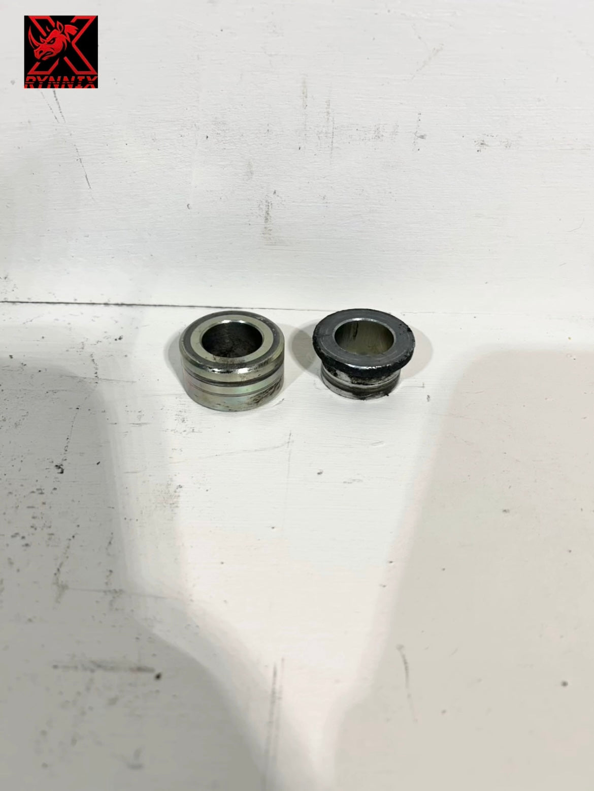 2012 2013 2014 2015 2016 Kawasaki Ninja EX 650 rear wheel spacers OEM (5- 001956 )