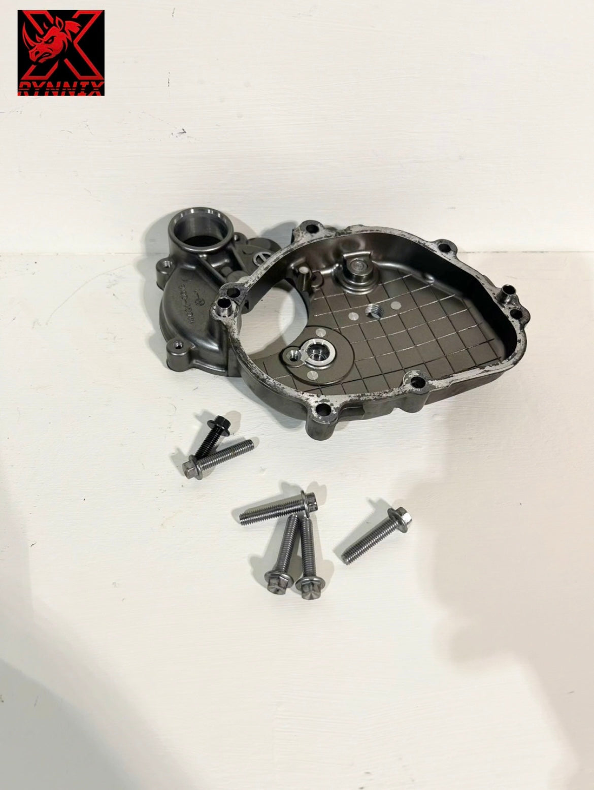 2013 2014 2015 2016 2017 2018 Kawasaki Ninja ZX6R 636 Starter Idler Gear Side Cover OEM (4- 002061 )